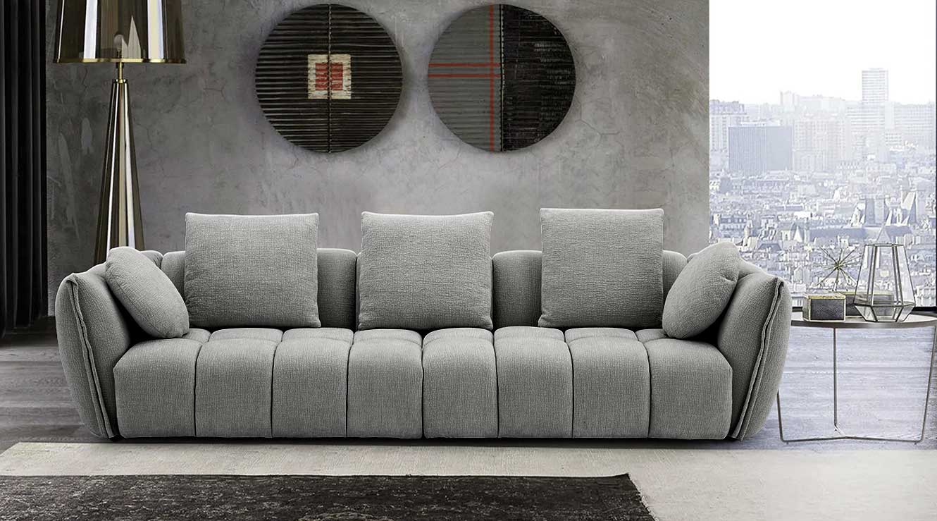 J and M Furniture Couches & Sofa Lennox Fabric Sofa in Dark Grey | J&M Furniture