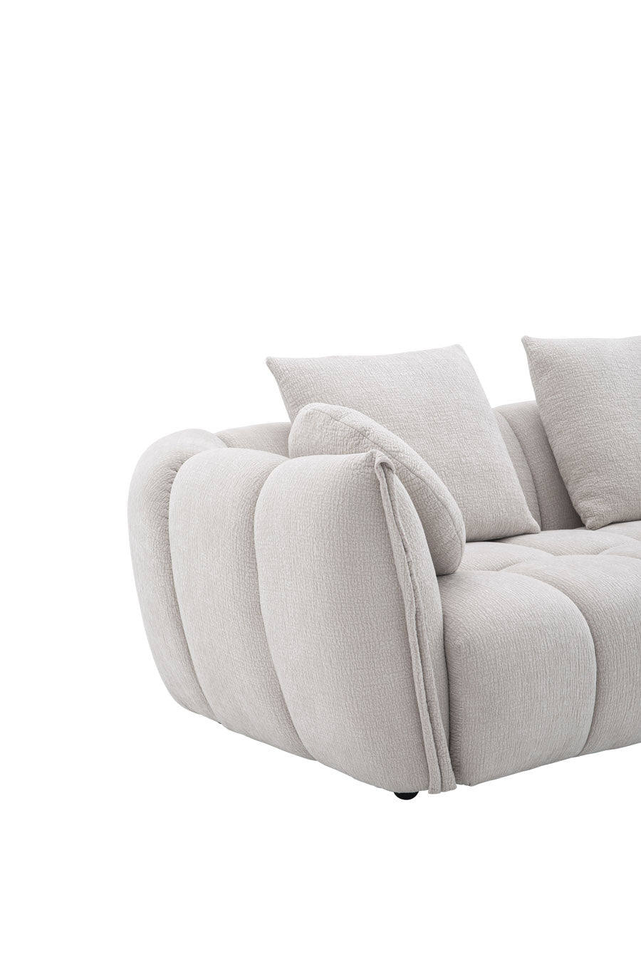 J and M Furniture Couches & Sofa Lennox Fabric Sofa in Light Grey | J&M Furniture