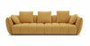 J and M Furniture Couches & Sofa Lennox Fabric Sofa in Mustard | J&M Furniture