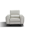 J and M Furniture Couches & Sofa Lorenzo Reclining Chair in Light Gray (K) | J&M Furniture