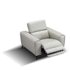 J and M Furniture Couches & Sofa Lorenzo Reclining Chair in Light Gray (K) | J&M Furniture