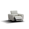 J and M Furniture Couches & Sofa Lorenzo Reclining Chair in Light Gray (K) | J&M Furniture