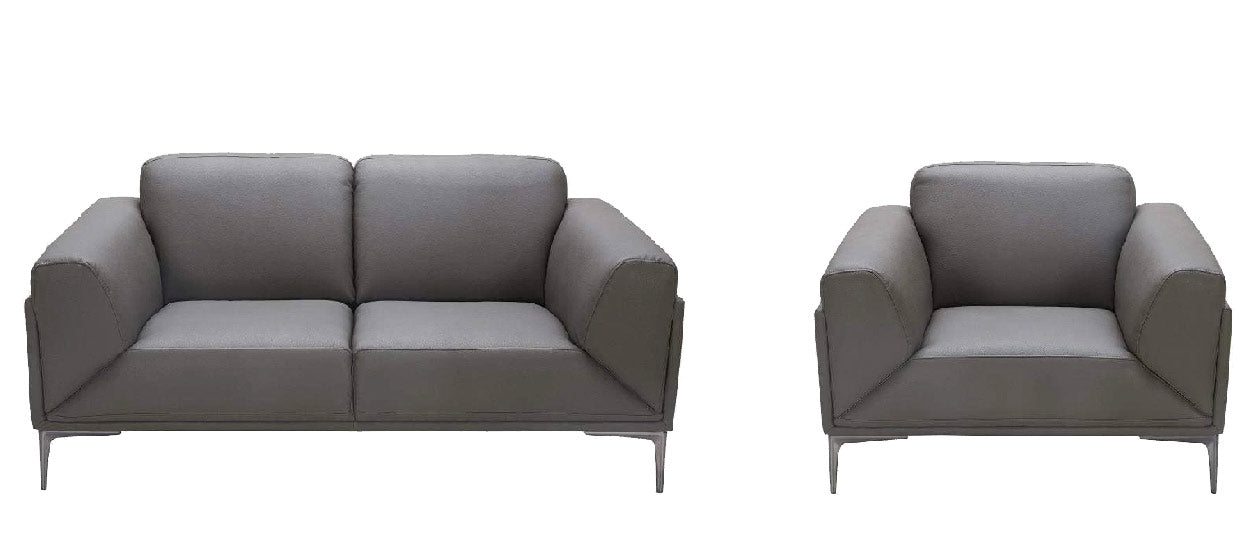 J and M Furniture Couches & Sofa Loveseat & Chair King Sofa Collection In Grey | J&M Furniture