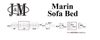 J and M Furniture Couches & Sofa Marin Premium Sofa Bed | J&M Furniture