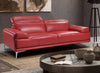 J and M Furniture Couches & Sofa Nicolo Sofa Collection In Red | J&M Furniture