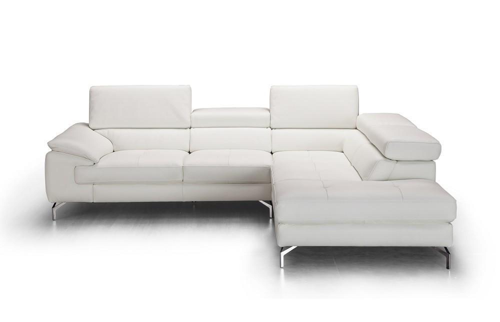 J and M Furniture Couches & Sofa Nila Premium Leather Sectional | J&M Furniture