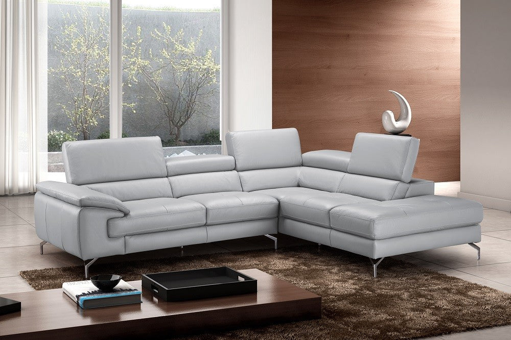 J and M Furniture Couches & Sofa Olivia Premium Leather Sectional | J&M Furniture