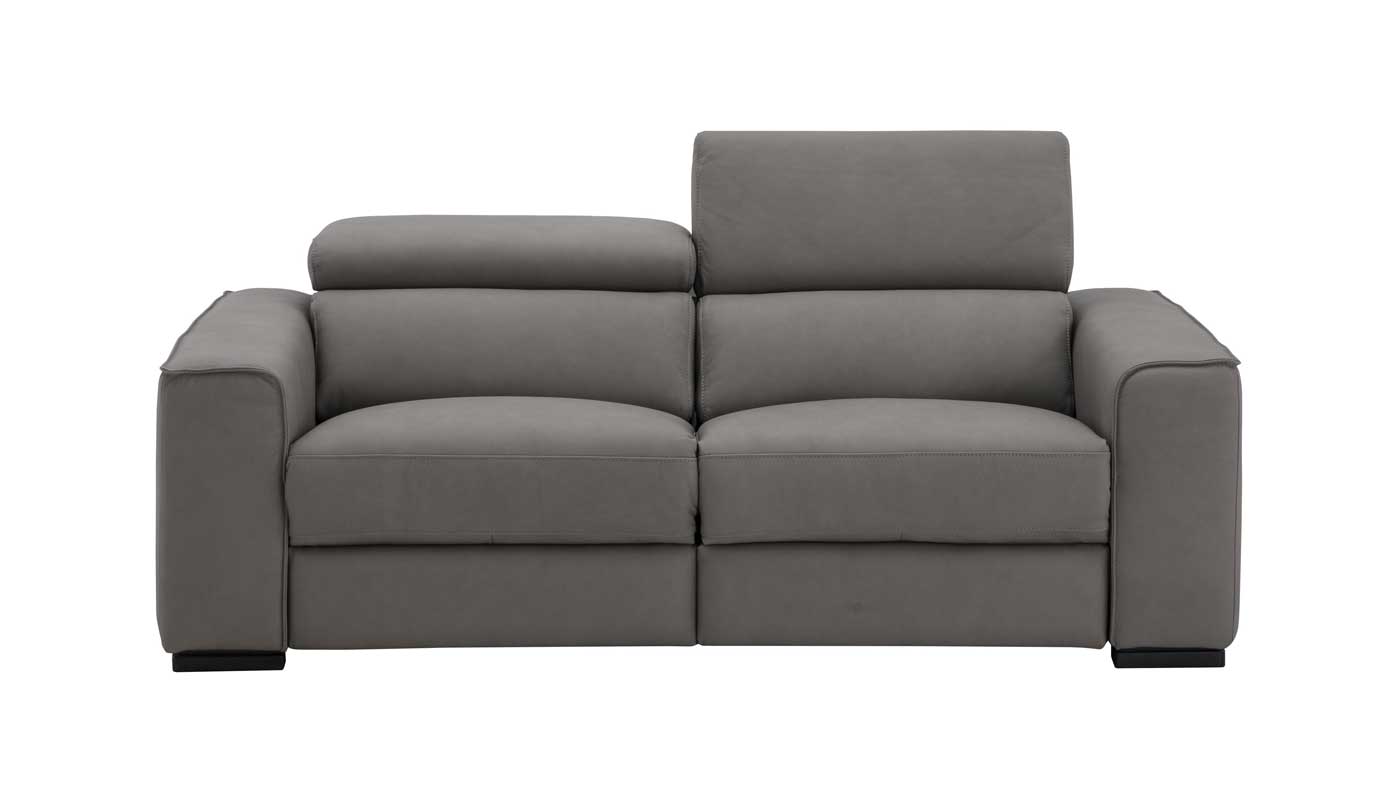 J and M Furniture Couches & Sofa Picasso Leather Power Reclining Loveseat with Dual Motor & USB