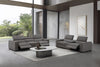 J and M Furniture Couches & Sofa Picasso Love Seat with Console – Truffle Leather