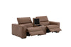 J and M Furniture Couches & Sofa Picasso Loveseat with Console In Caramel | J&M Furniture