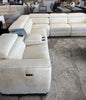 J and M Furniture Couches & Sofa Picasso Motion Fabric Sectional in Sand | J&M Furniture