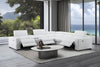 J and M Furniture Couches & Sofa Picasso Power Sectional in Snow White | J&M Furniture