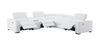 J and M Furniture Couches & Sofa Picasso Power Sectional in Snow White | J&M Furniture