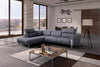 J and M Furniture Couches & Sofa Plaza Leather Sectional | J&M Furniture