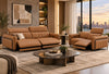 J and M Furniture Couches & Sofa President Cognag Loveseat | J&M Furniture