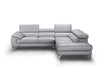 J and M Furniture Couches & Sofa Right Hand Facing Olivia Premium Leather Sectional | J&M Furniture