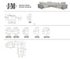 J and M Furniture Couches & Sofa Salvador Motion Sectional in Light Grey | J&M Furniture