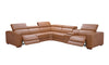J and M Furniture Couches & Sofa Salvador Motion Sectional in Pumpkin | J&M Furniture