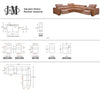 J and M Furniture Couches & Sofa Salvador Motion Sectional in Pumpkin | J&M Furniture