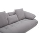 J and M Furniture Couches & Sofa Savannah Fabric Sectional in Grey | J&M Furniture