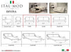 J and M Furniture Couches & Sofa The Divina Leather Sofa | J&M Furniture