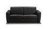 J and M Furniture Couches & Sofa Ventura Sofa Bed in Black Leather | J&M Furniture
