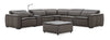 J and M Furniture Couches & Sofa Zen Reclining Sectional & Storage Ottoman | J&M Furniture