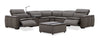 J and M Furniture Couches & Sofa Zen Reclining Sectional & Storage Ottoman | J&M Furniture