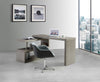 J and M Furniture Desk LP A33 Office Desk in Grey | J&M Furniture