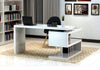 J and M Furniture Desk LP A33 Office Desk in White | J&M Furniture