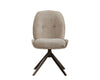 J and M Furniture Dining Chair 3116 Swivel Fabric Dining Chair (Pair) | J&M Furniture