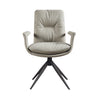 J and M Furniture Dining Chair Alabastro Swivel Armchair