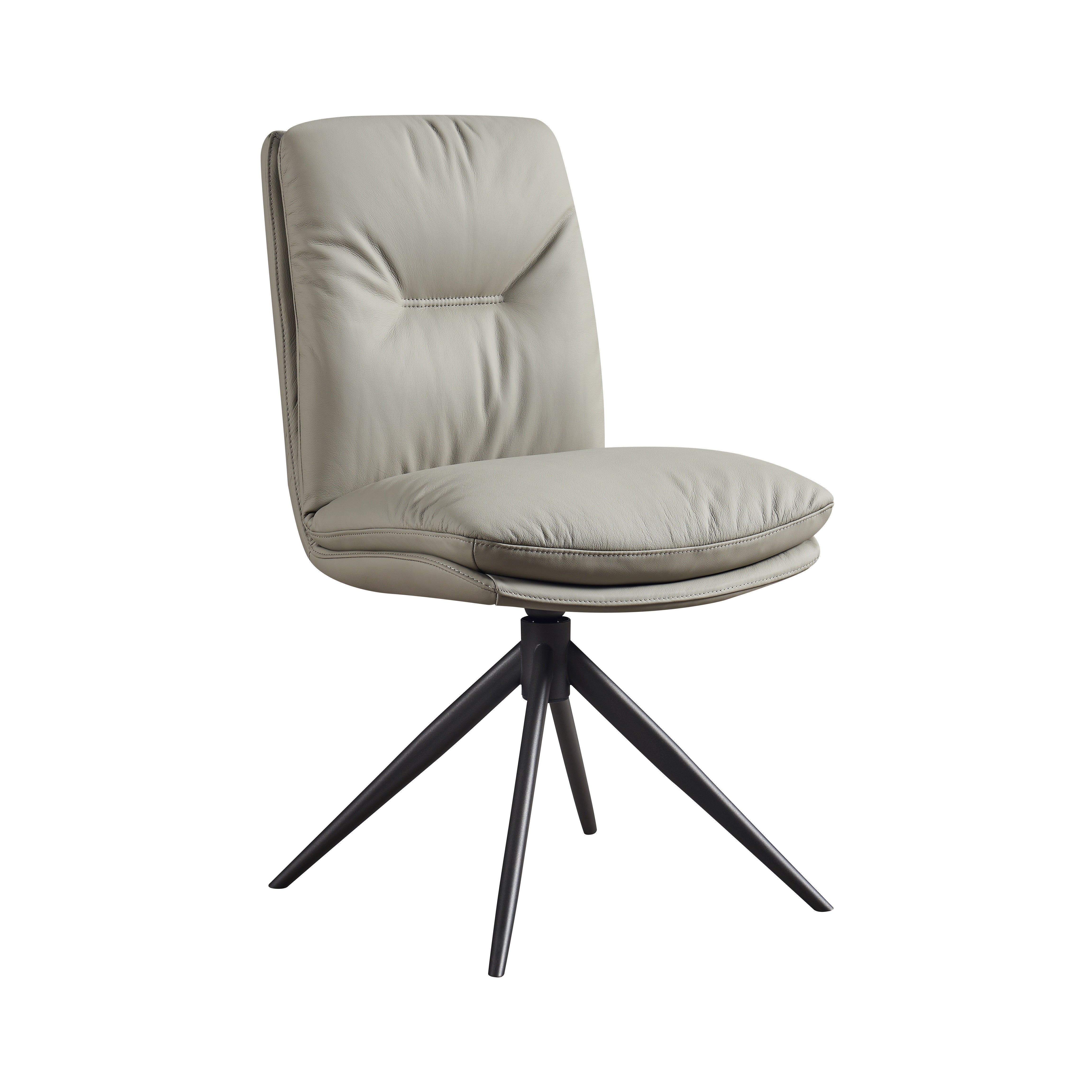 J and M Furniture Dining Chair Alabastro Swivel Chair