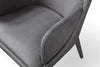 J and M Furniture Dining Chair Baxter Fabric Arm Chair in Grey | J&M Furniture