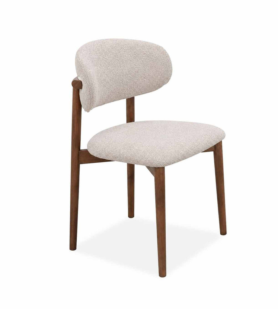 J and M Furniture Dining Chair Clover Chair in Walnut