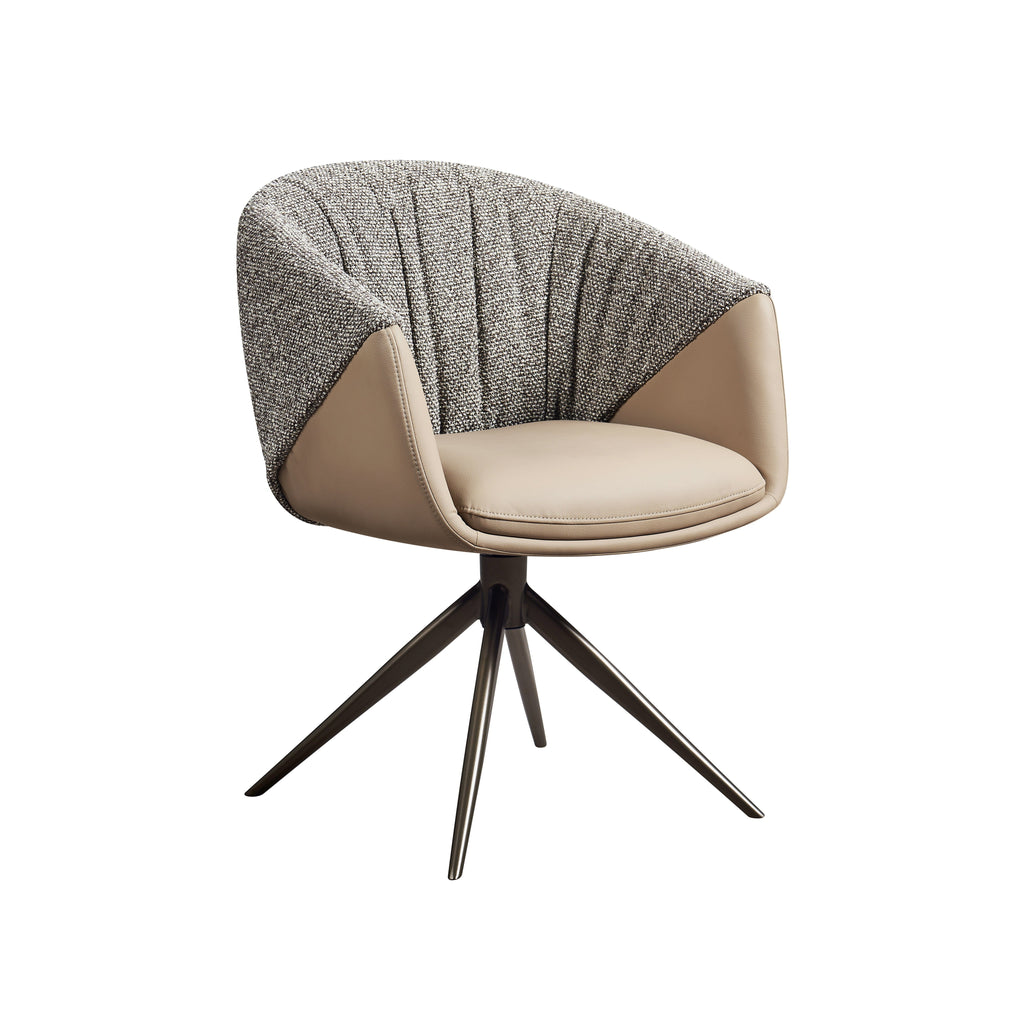 J and M Furniture Dining Chair Infinity Swivel Chair Coffee