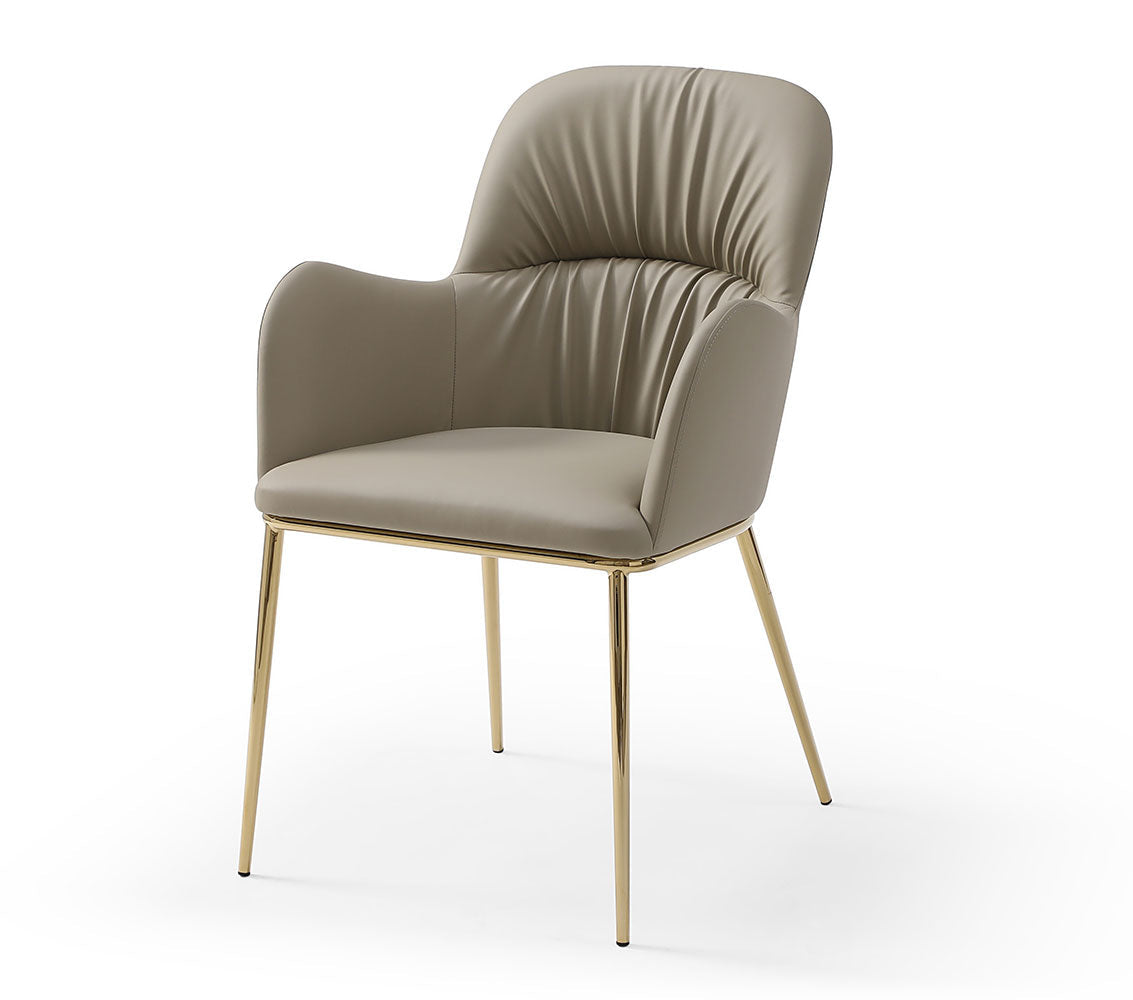 J and M Furniture Dining Chair MC Orleans Armchair Light Grey | J&M Furniture
