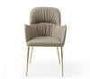 J and M Furniture Dining Chair MC Orleans Armchair Light Grey | J&M Furniture