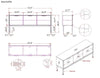 J and M Furniture Dining Sets Bosa Dining Table