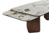 J and M Furniture Dining Sets Breccia Extension Table