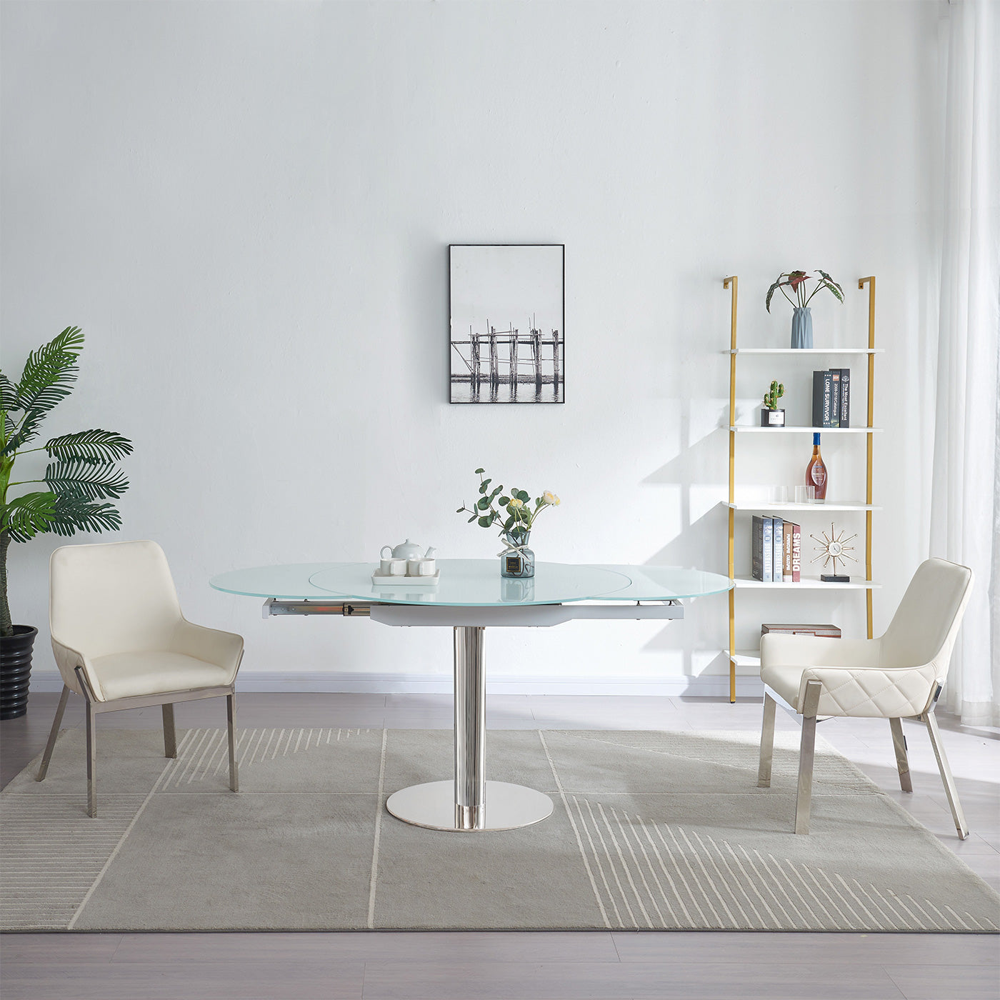 J and M Furniture Dining Sets Pub Extension Dining Table | J&M Furniture