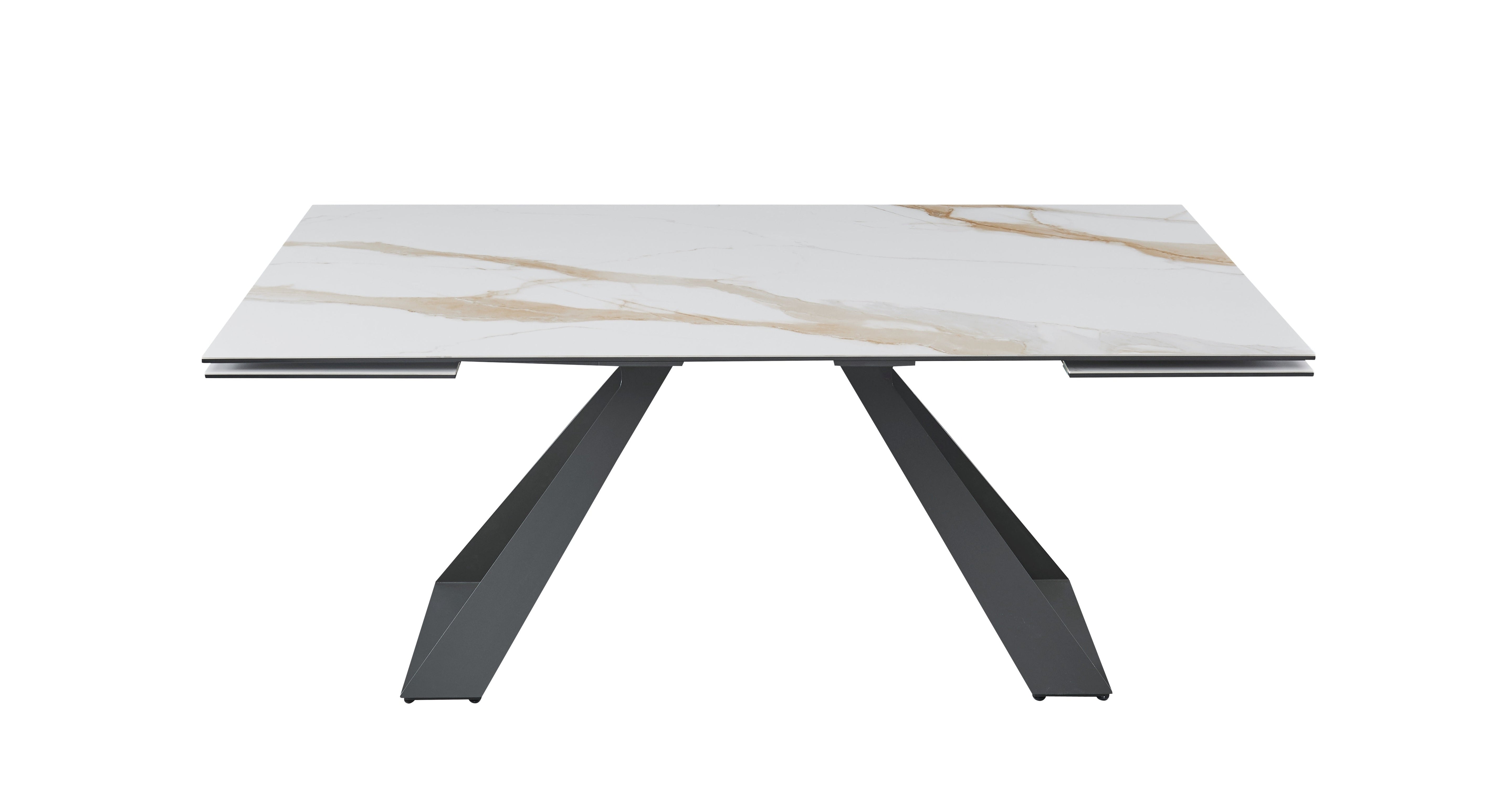 J and M Furniture Dining Sets Swan Extension Table