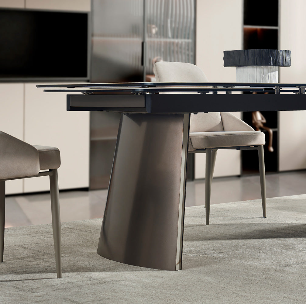 J and M Furniture Dining Table 888 Ceramic Extension Dining Table | J&M Furniture