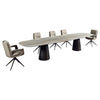 J and M Furniture Dining Table Alabastro Dining Table