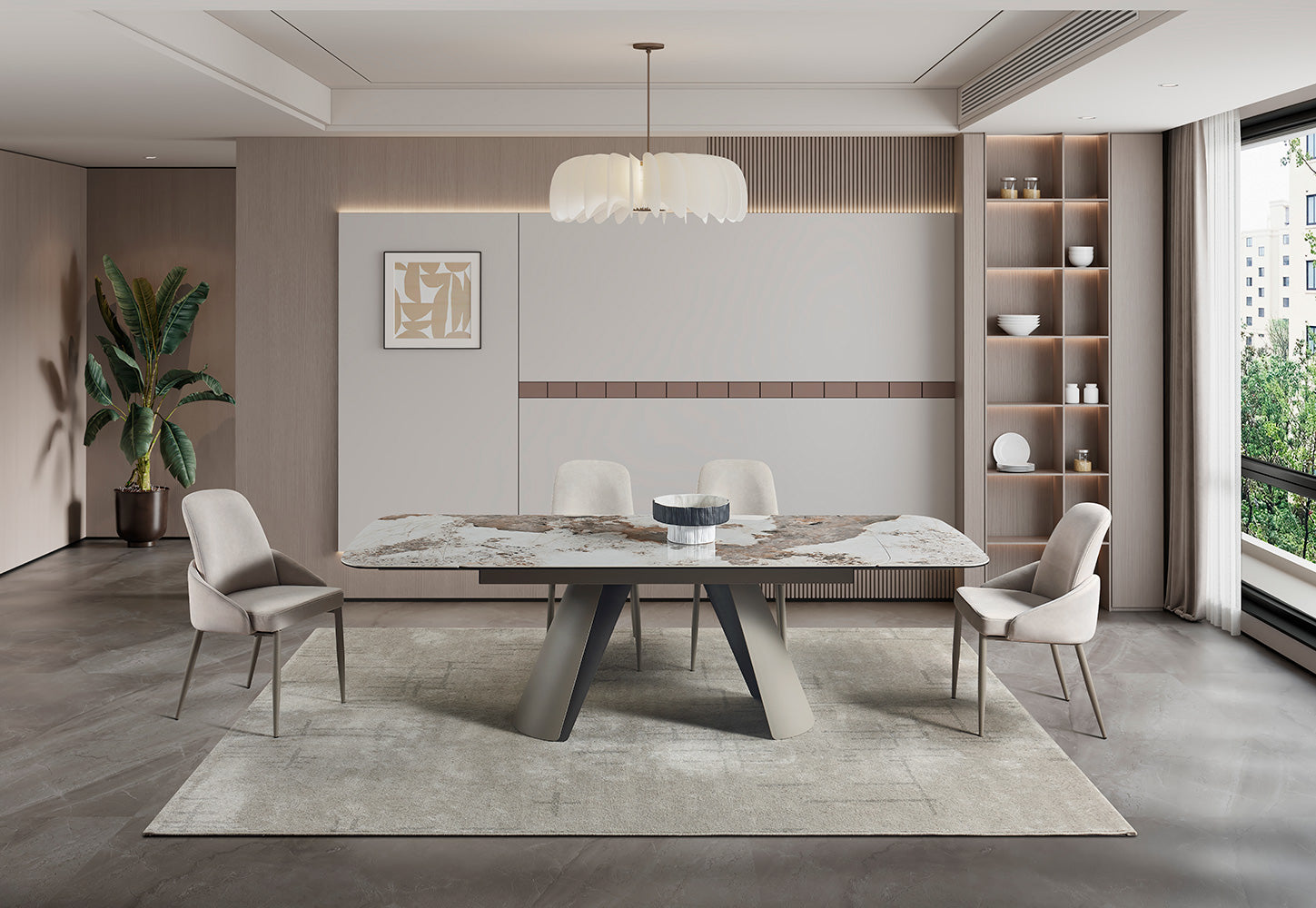 J and M Furniture Dining Table Morandi Extension Dining Table | J&M Furniture