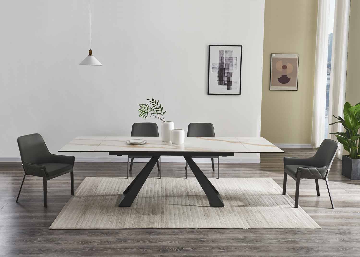J and M Furniture Dining Table Swan Extensions Dining Table | J&M Furniture
