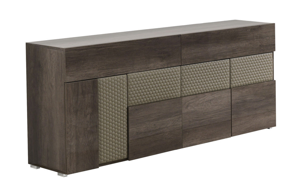 J and M Furniture Display & Storage Portofino Modern Buffet