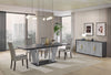 J and M Furniture Display & Storage Travertine Modern Buffet