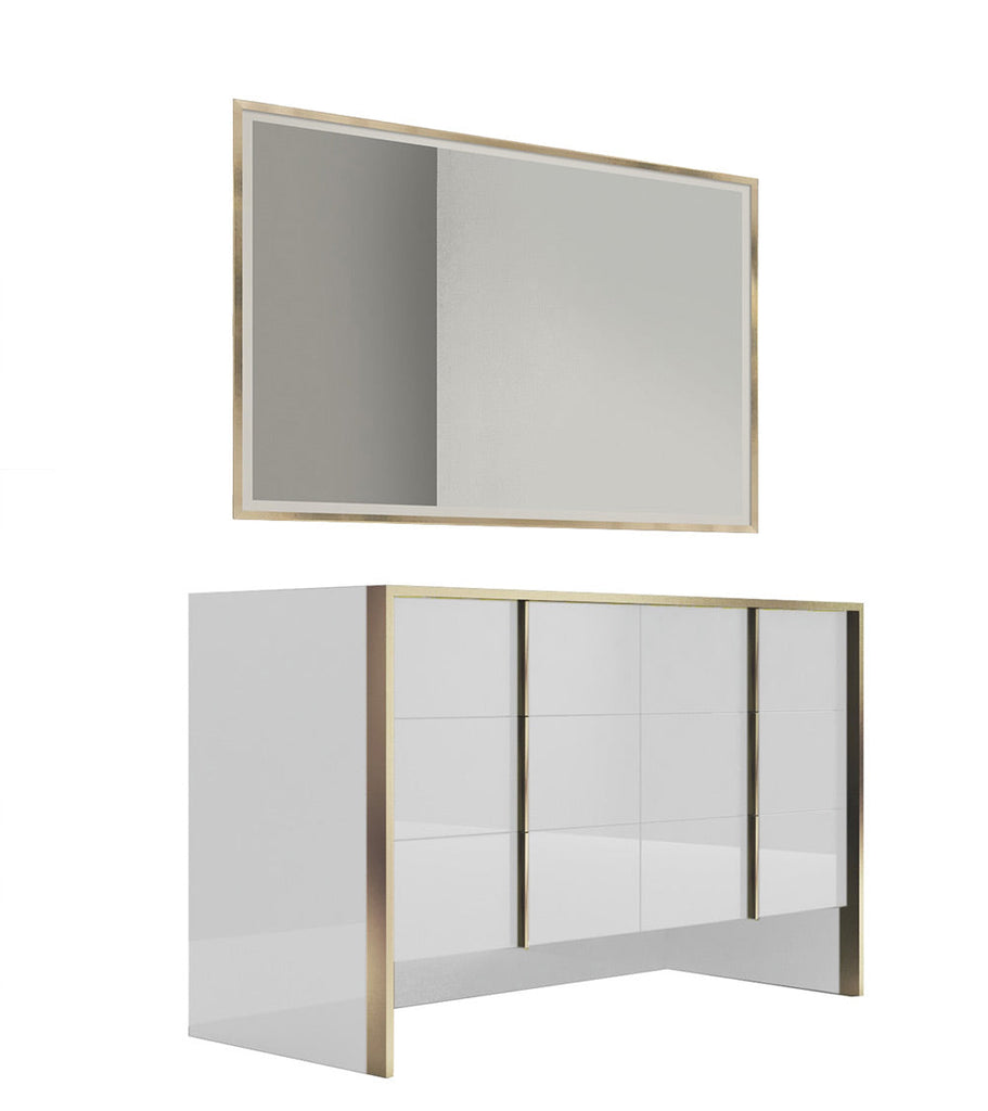 J and M Furniture Dresser Add Dresser & Mirror Fiocco Mirror