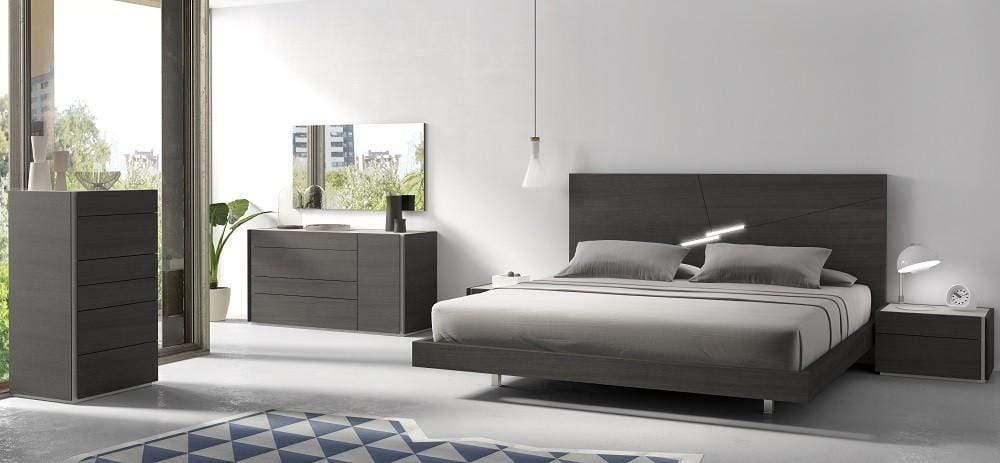 J and M Furniture Dresser Faro Dresser & Mirror in Wenge